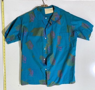 Lot 361 - PUNK FASHION / VIVIENNE WESTWOOD - DIRTY STRIPPER SHIRT.