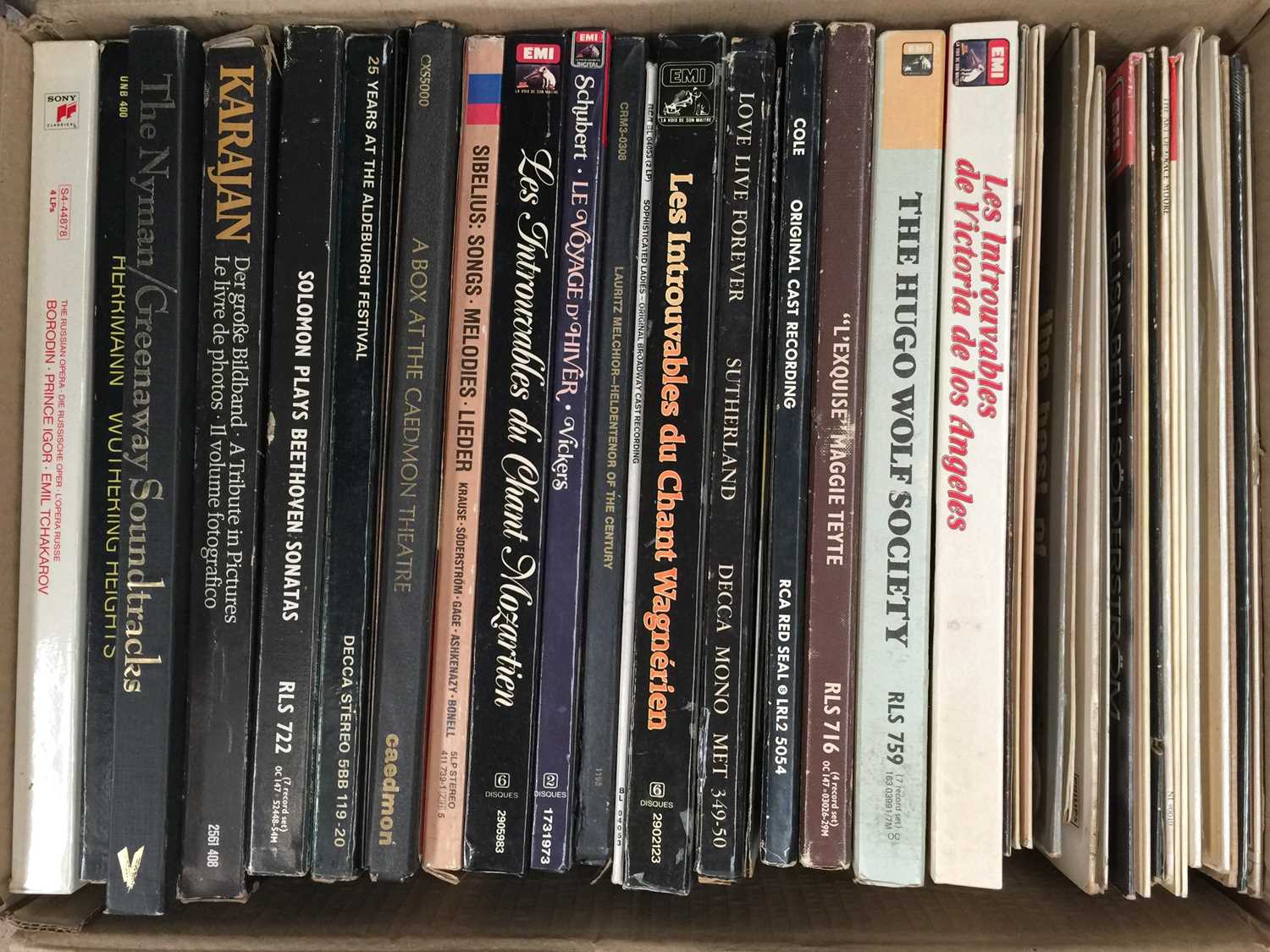 Lot 1308 - CLASSICAL/SOUNDTRACKS/STAGE & SCREEN - LP COLLECTION