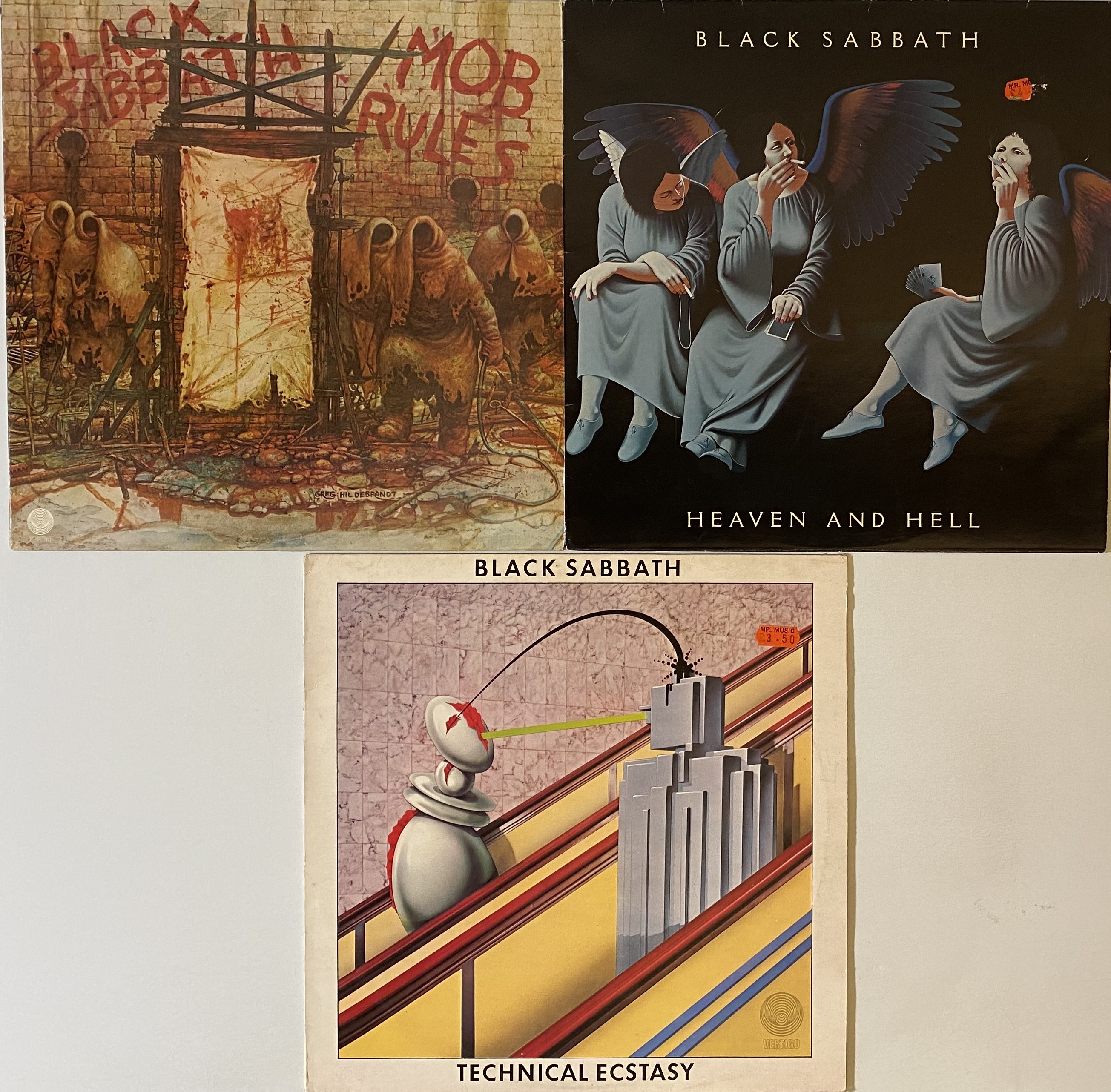 Lot 1310 BLACK SABBATH LP COLLECTION