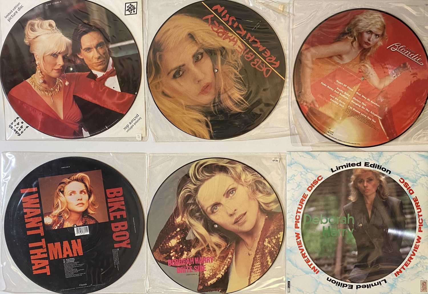 Lot 1317 - BLONDIE - PICTURE DISC / COLOURED VINYL