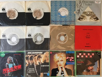 Lot 1318 - BLONDIE - 7" COLLECTION (PLUS CDs)