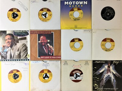 Lot 133 - MARVIN GAYE - 7" COLLECTION