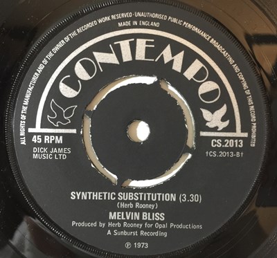 Lot 103 - MELVIN - REWARD/ SYNTHETIC SUBSTITUTION 7" (CONTEMPO - CS.2013)