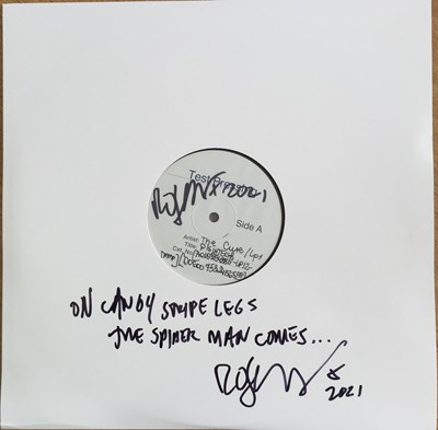 Lot 7 - THE CURE - DISINTEGRATION LP - ROBERT SMITH SIGNED/ANNOTATED (2021 PRESSING)