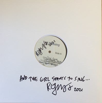 Lot 9 - THE CURE - SEVENTEEN SECONDS LP - SIGNED/ANNOTATED BY ROBERT SMITH (2020 - FICTION RECORDS)