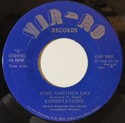 Lot 113 - THE EXPORTATIONS - FIND ANOTHER DAY/ I WANT YOU 7" (VIR-RO RECORDS - EXP 1001)