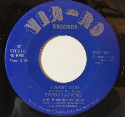 Lot 113 - THE EXPORTATIONS - FIND ANOTHER DAY/ I WANT YOU 7" (VIR-RO RECORDS - EXP 1001)