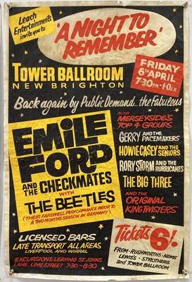 Lot 555 - THE BEATLES - REPRODUCTION POSTERS.
