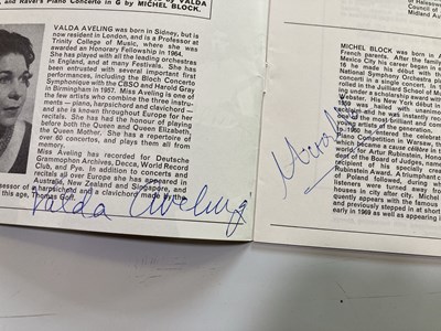 Lot 262 - SIGNED CONCERT PROGRAMMES - OISTRAKH / MENUHIN ETC.