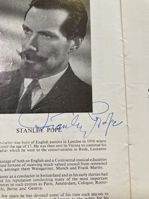 Lot 262 - SIGNED CONCERT PROGRAMMES - OISTRAKH / MENUHIN ETC.