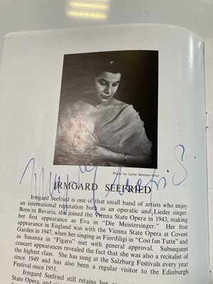Lot 262 - SIGNED CONCERT PROGRAMMES - OISTRAKH / MENUHIN ETC.