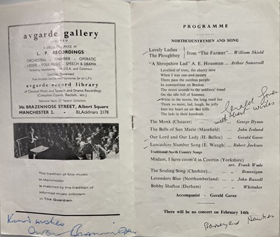 Lot 262 - SIGNED CONCERT PROGRAMMES - OISTRAKH / MENUHIN ETC.