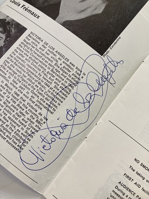 Lot 262 - SIGNED CONCERT PROGRAMMES - OISTRAKH / MENUHIN ETC.