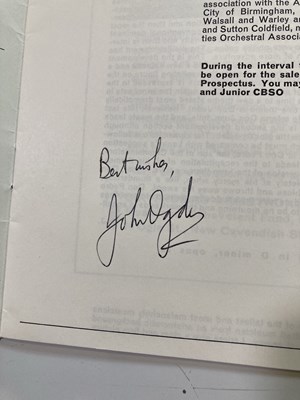 Lot 262 - SIGNED CONCERT PROGRAMMES - OISTRAKH / MENUHIN ETC.