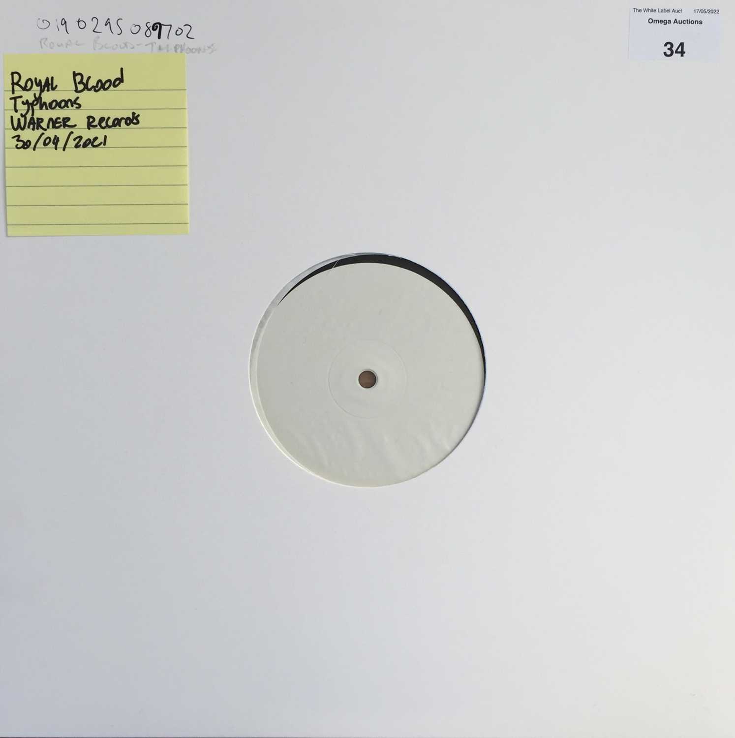 Lot 34 - ROYAL BLOOD - TYPHOONS LP (2021 - WARNER