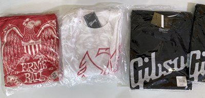 Lot 136 - MUSIC CLOTHING - GUITAR BRANDS.