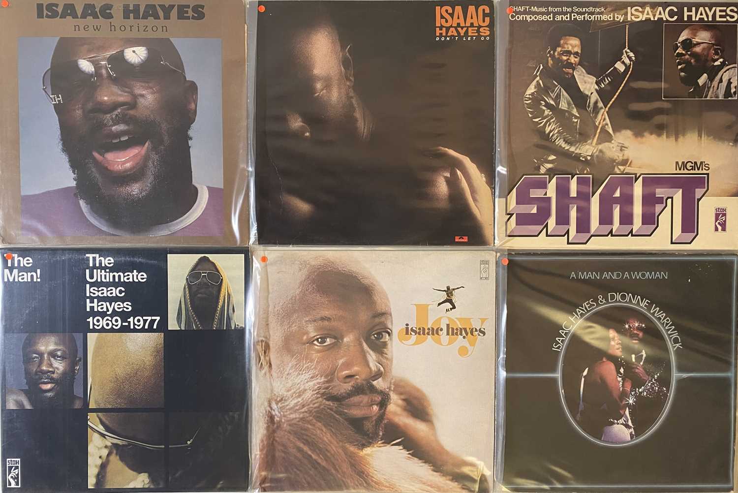 Lot 162 - ISAAC HAYES - LP COLLECTION