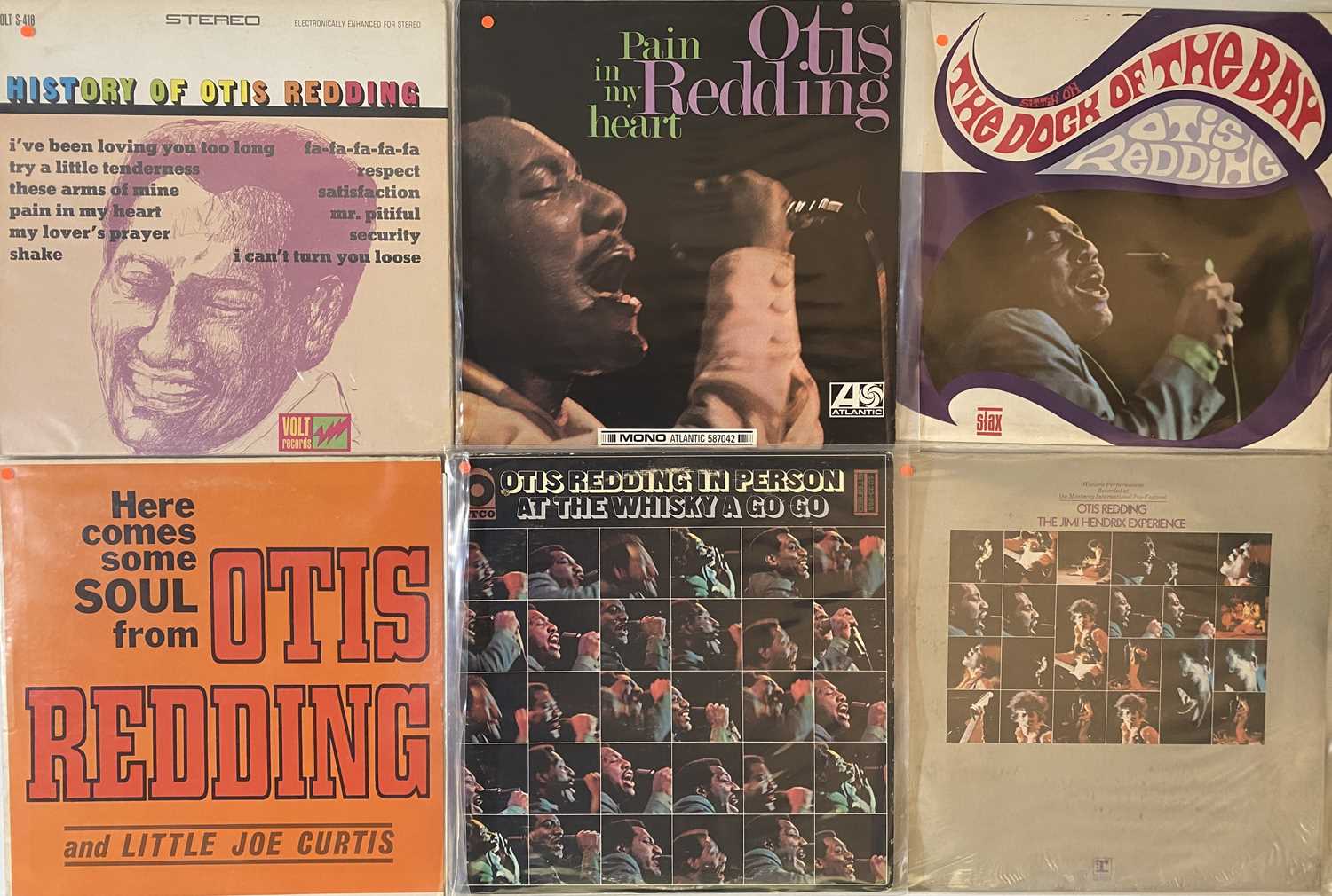 Lot 165 - OTIS REDDING - LP COLLECTION