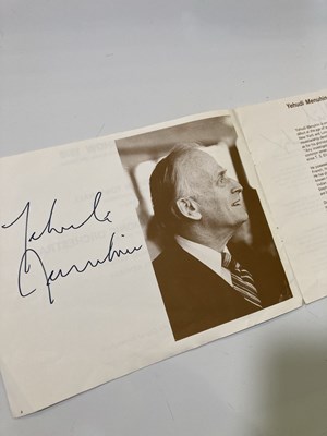Lot 272 - CONCERT PROGRAMMES - SIGNED EXAMPLES INC SUTHERLAND / PAVAROTTI.