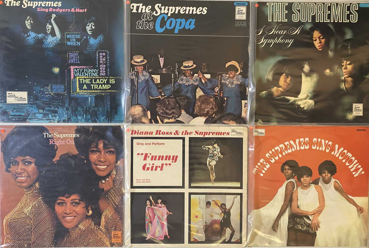 Lot 167 - DIANA ROSS / SUPREMES - UK PRESSINGS - LP