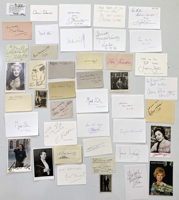 Lot 275 - CLASSICAL MUSIC - NOTED COMPOSERS / PERFORMER AUTOGRAPHS.