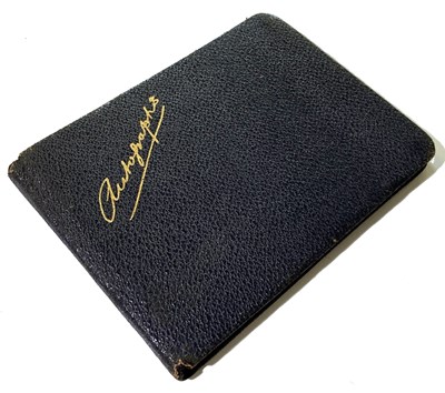 Lot 283 - AUTOGRAPH BOOK WITH STARS OF 20TH CENTURY CLASSICAL MUSIC INC KARAJAN.