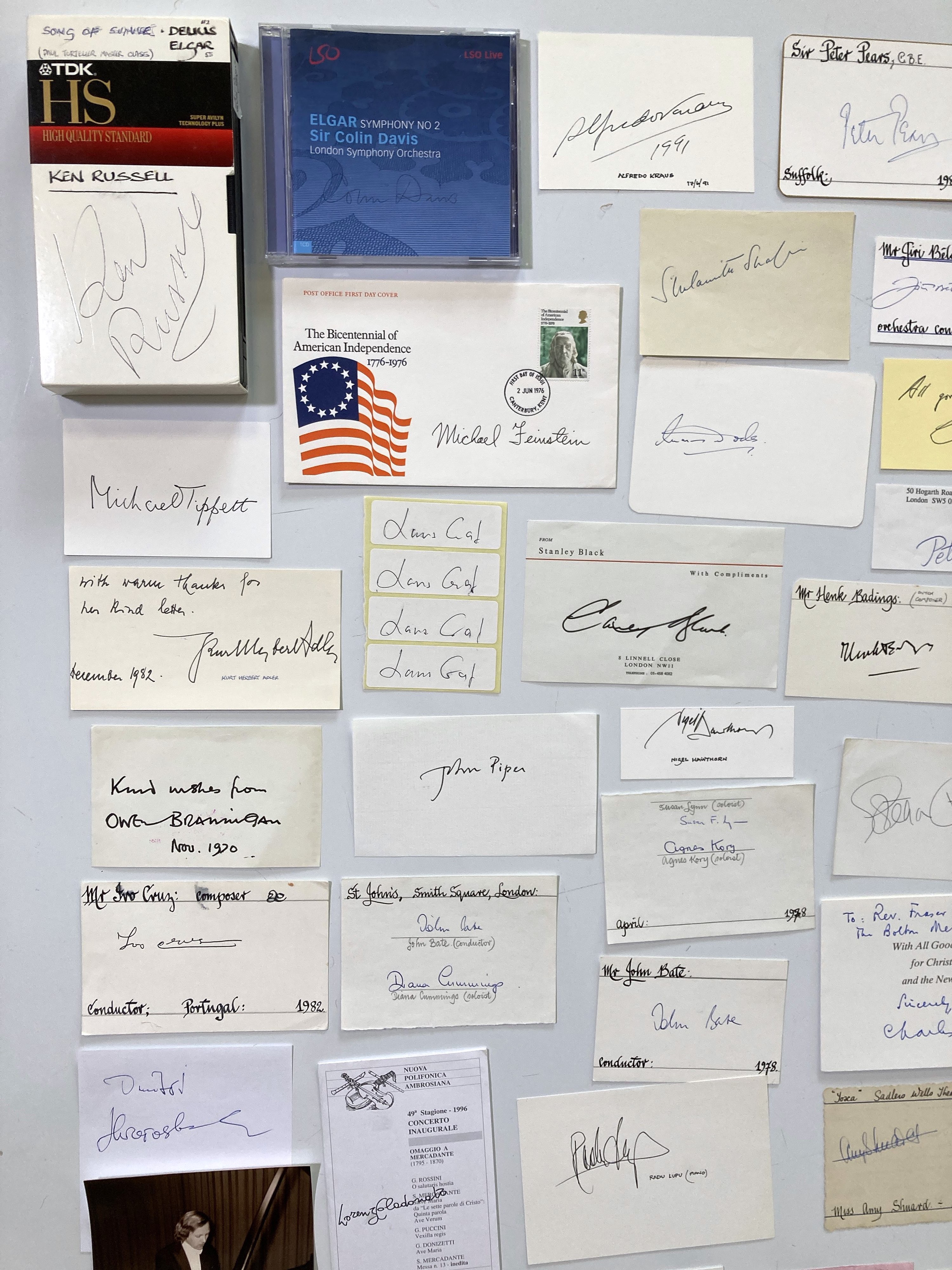 Lot 285 - CLASSICAL MUSIC STARS - LARGE COLLECTION OF