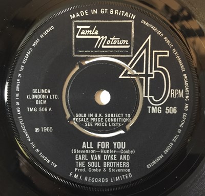 Lot 200 - TAMLA MOTOWN TMG 506 - EARL VAN DYKE - ALL FOR YOU