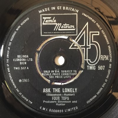 Lot 201 - TMG 507 - FOUR TOPS - ASK THE LONELY 7"