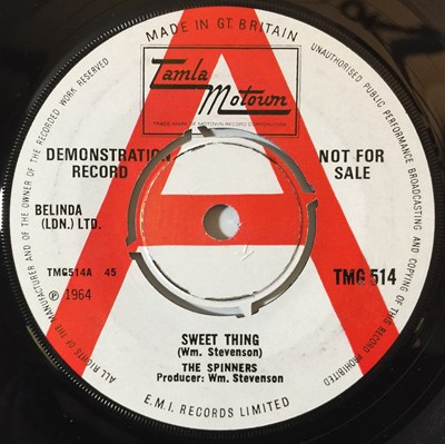 Lot 206 - TMG 514 DEMO - THE SPINNERS - SWEET THING 7"