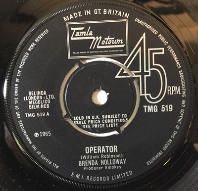 Lot 209 - TMG 519 - BRENDA HOLLOWAY - OPERATOR 7"