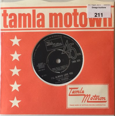 Lot 211 - TMG 523  - THE SPINNERS - I'LL ALWAYS LOVE YOU 7"