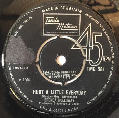 Lot 221 - TMG 581 - BRENDA HOLLOWAY - HURT A LITTLE EVERYDAY 7"