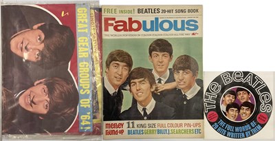 Lot 106 - ORIGINAL 1960S BEATLES FOLD OUT POSTERS