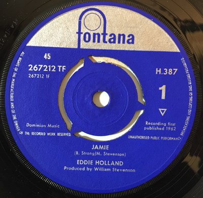 Lot 188 - EDDIE HOLLAND - JAMIE/TAKE A CHANCE ON ME 7" (ORIGINAL UK COPY - FONTANA H.387)