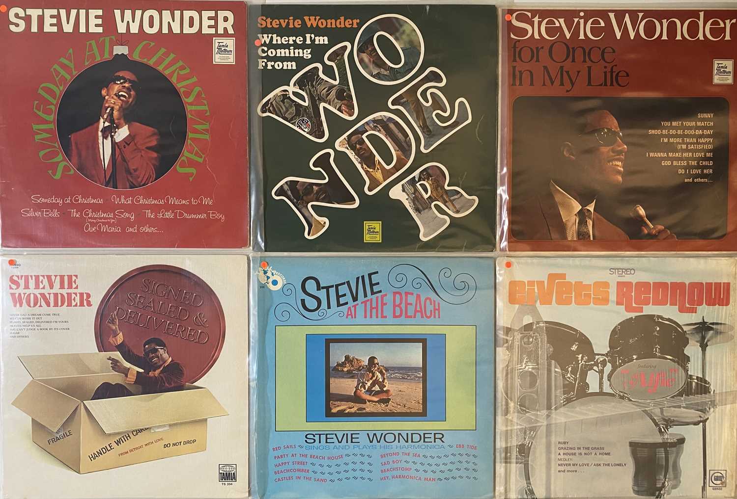 Lot 176 - STEVIE WONDER - LP COLLECTION