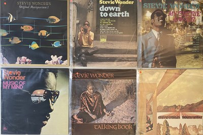 Lot 176 - STEVIE WONDER - LP COLLECTION