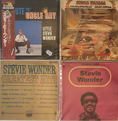 Lot 176 - STEVIE WONDER - LP COLLECTION