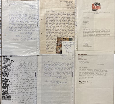 Lot 109 - HANDWRITTEN LETTERS FROM FATHER MCKENZIE