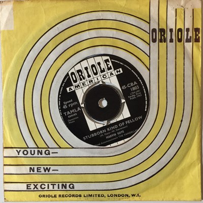 Lot 192 - MARVIN GAYE - STUBBORN KIND OF FELLOW 7" (ORIGINAL UK COPY - ORIOLE 45-CBA 1803)