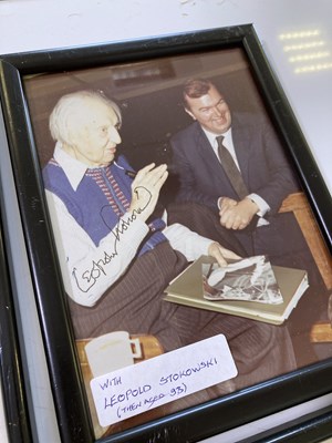Lot 318 - CLASSICAL MUSIC - SIGNED PHOTOGRAPHS INC STOKOWSKI, BENJAMIN BRITTEN.