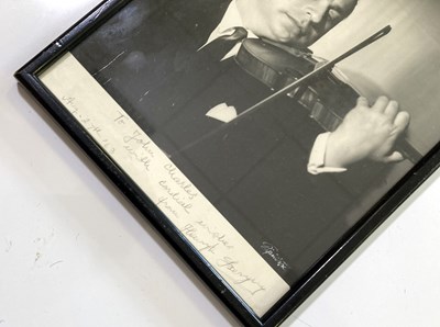 Lot 318 - CLASSICAL MUSIC - SIGNED PHOTOGRAPHS INC STOKOWSKI, BENJAMIN BRITTEN.