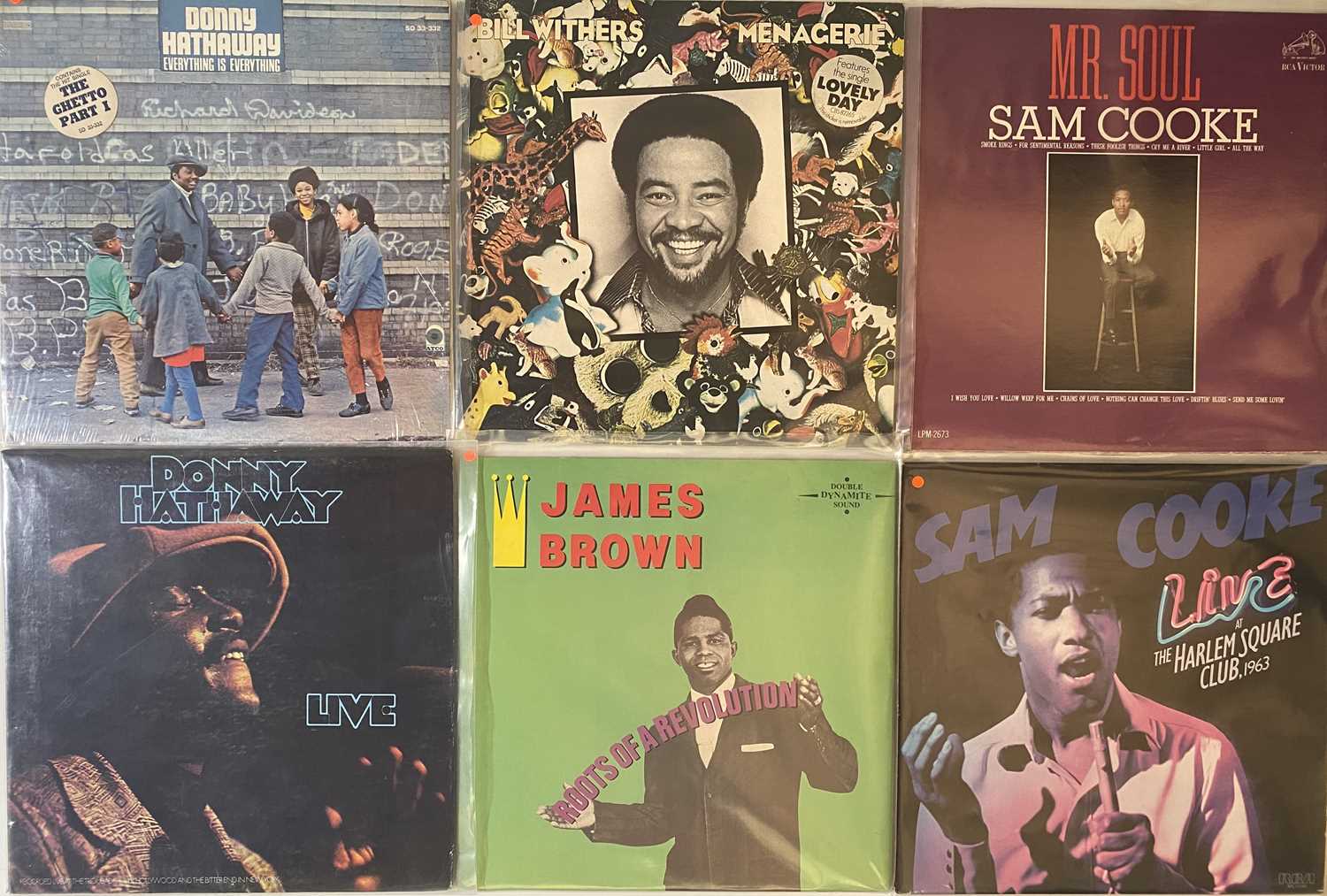 Lot 180 - CLASSIC SOUL - SOLO MALE - LP COLLECTION