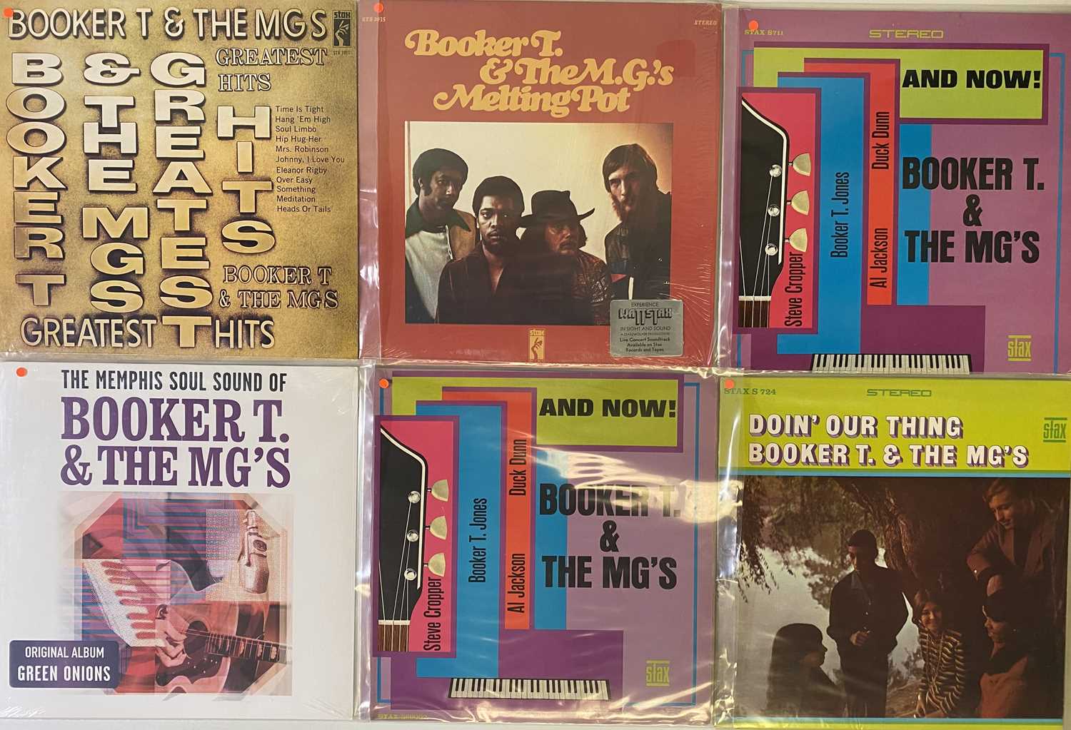 Lot 282 - BOOKER T & THE MG'S - LP COLLECTION