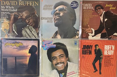 Lot 284 - DAVID & JIMMY RUFFIN - LP COLLECTION