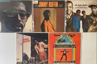 Lot 284 - DAVID & JIMMY RUFFIN - LP COLLECTION