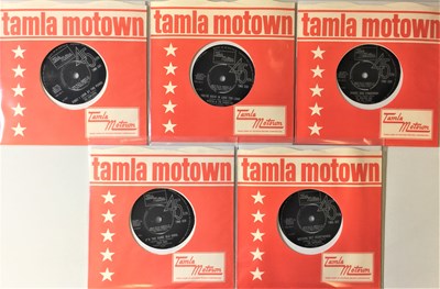 Lot 226 - TAMLA MOTOWN - 1965 UK 7" COLLECTION (TMG 527/28/29/30/31).