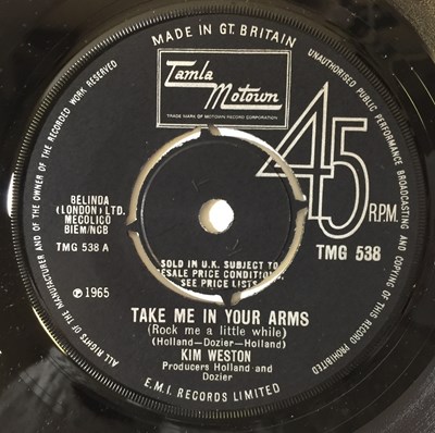 Lot 228 - TMG 538 - KIM WESTON - TAKE ME IN YOUR ARMS 7"