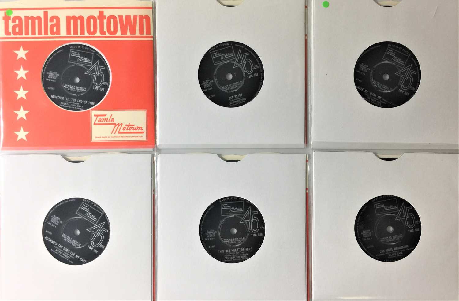 Lot 231 - TAMLA MOTOWN - 1966 UK 7" COLLECTION (TMG 552/53/55/56/57/58).