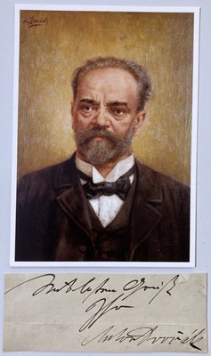 Lot 364 - ANTONIN DVORAK (1841 - 1904).